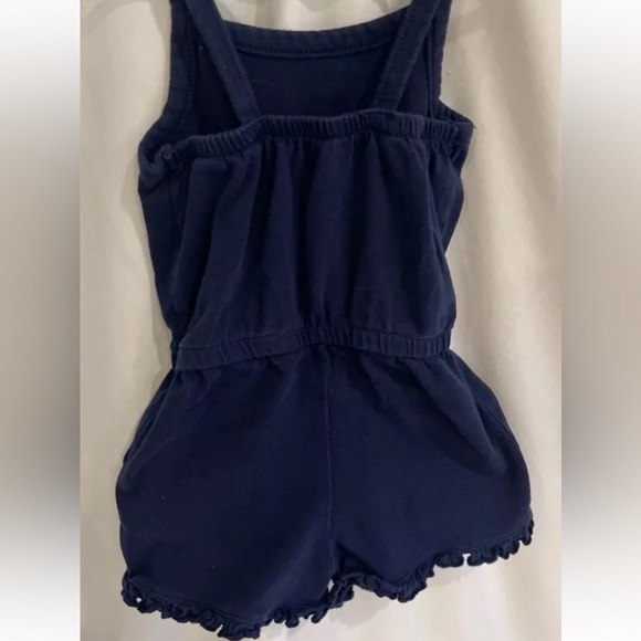 Juicy Couture Baby Romper Jumpsuit Blue/Gold Size 12M - Picture 5 of 6
